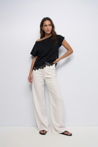 T-SHIRT COM RENDA