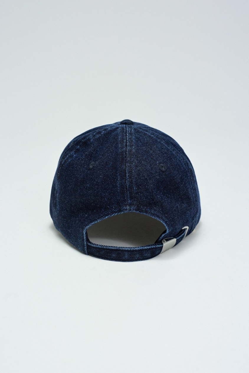 CASQUETTE EN DENIM AVEC BRANDING