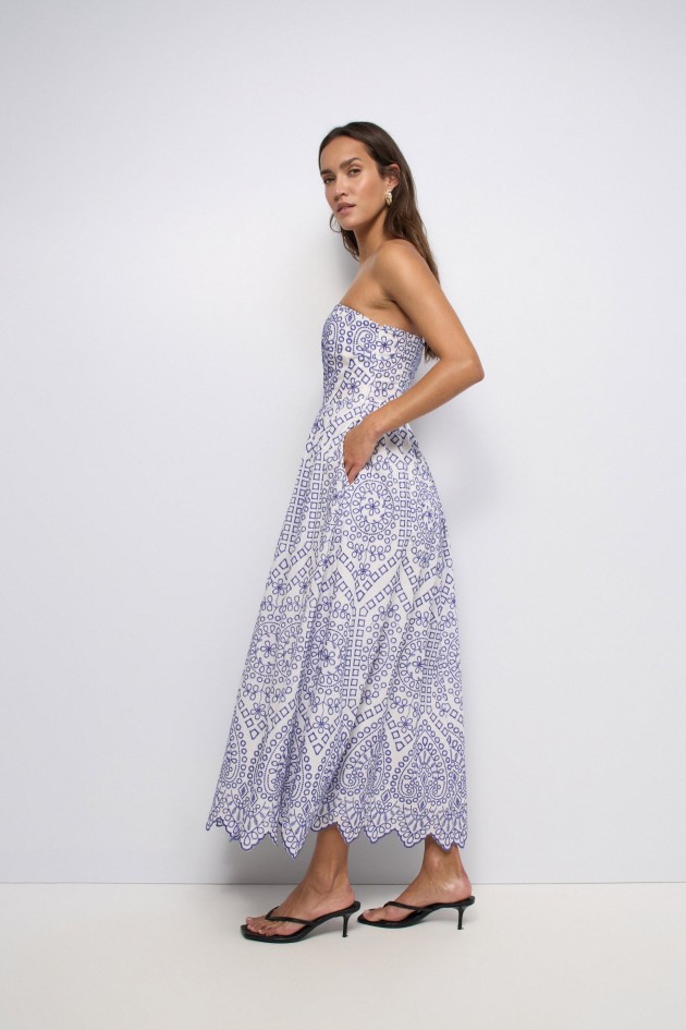 EMBROIDERED DRESS