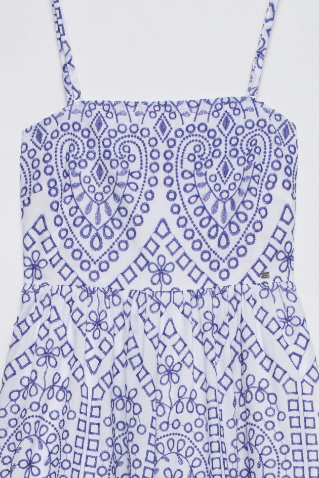 EMBROIDERED DRESS