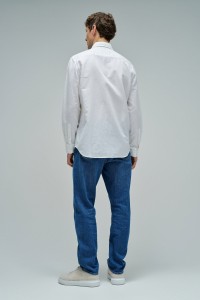 CAMISA COM MISTURA DE LINHO