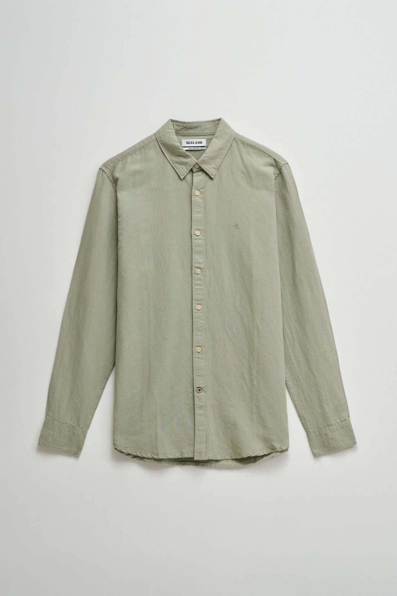CAMISA COM MISTURA DE LINHO