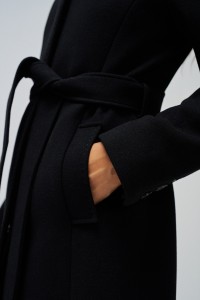 GRACE WOLLEN MANTEL MET RIEM