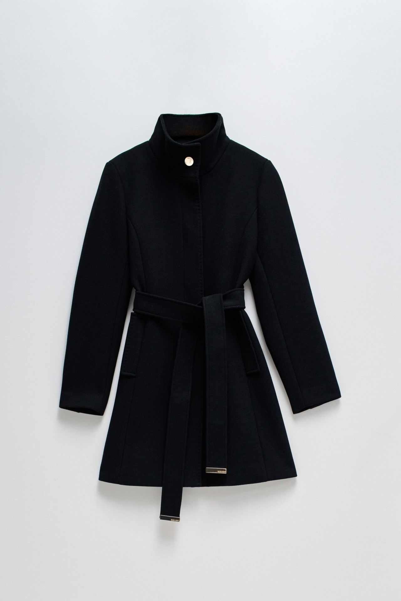 GRACE WOLLEN MANTEL MET RIEM