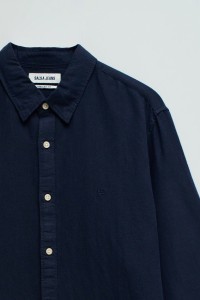 CAMISA COM MISTURA DE LINHO