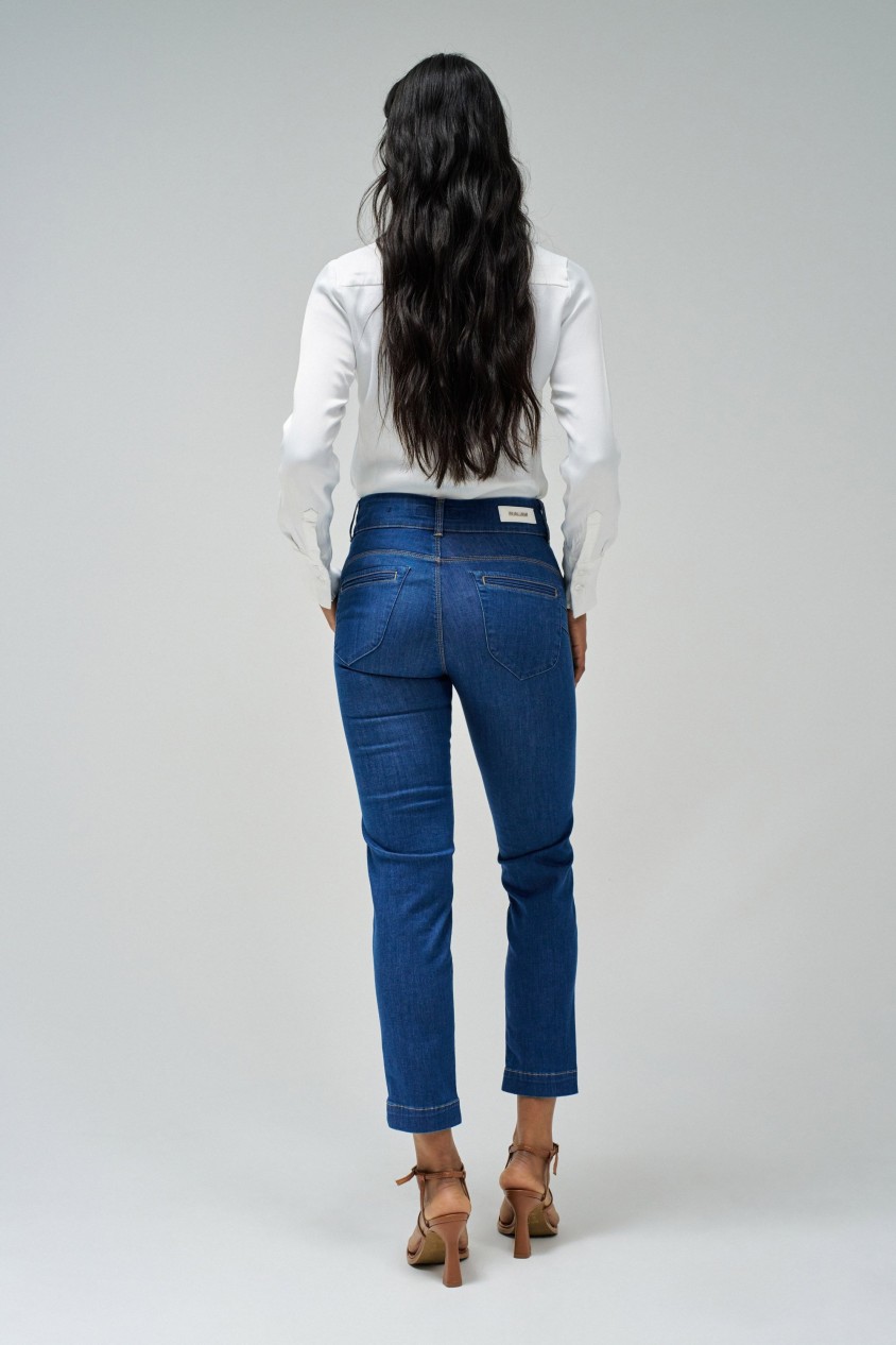 SECRET CHINO PUSH IN CROPPED SLIM