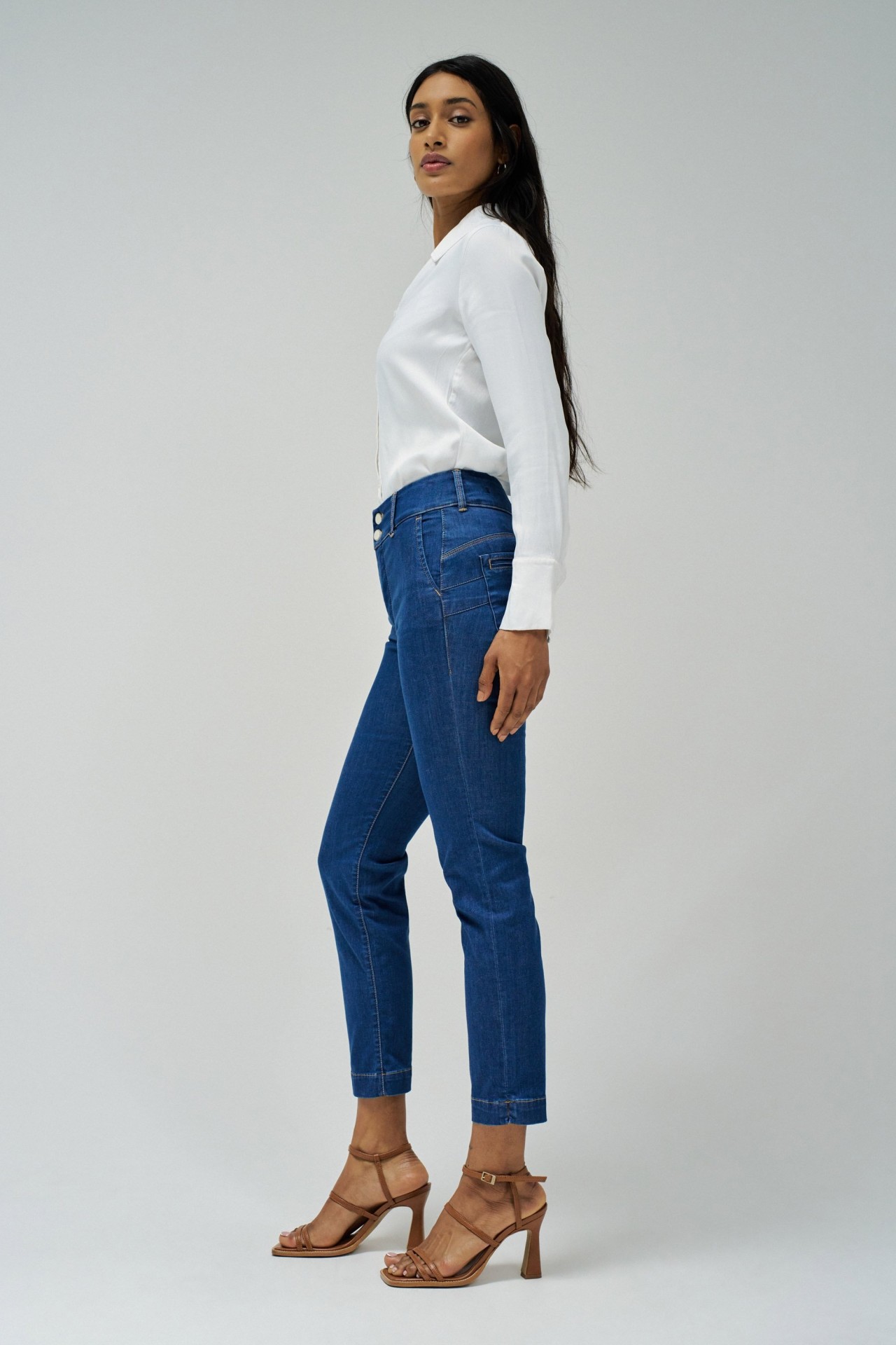 SECRET CHINO PUSH IN CROPPED SLIM