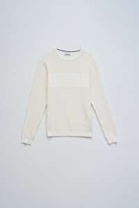 CAMISOLA TRICOTADA COM TEXTURA