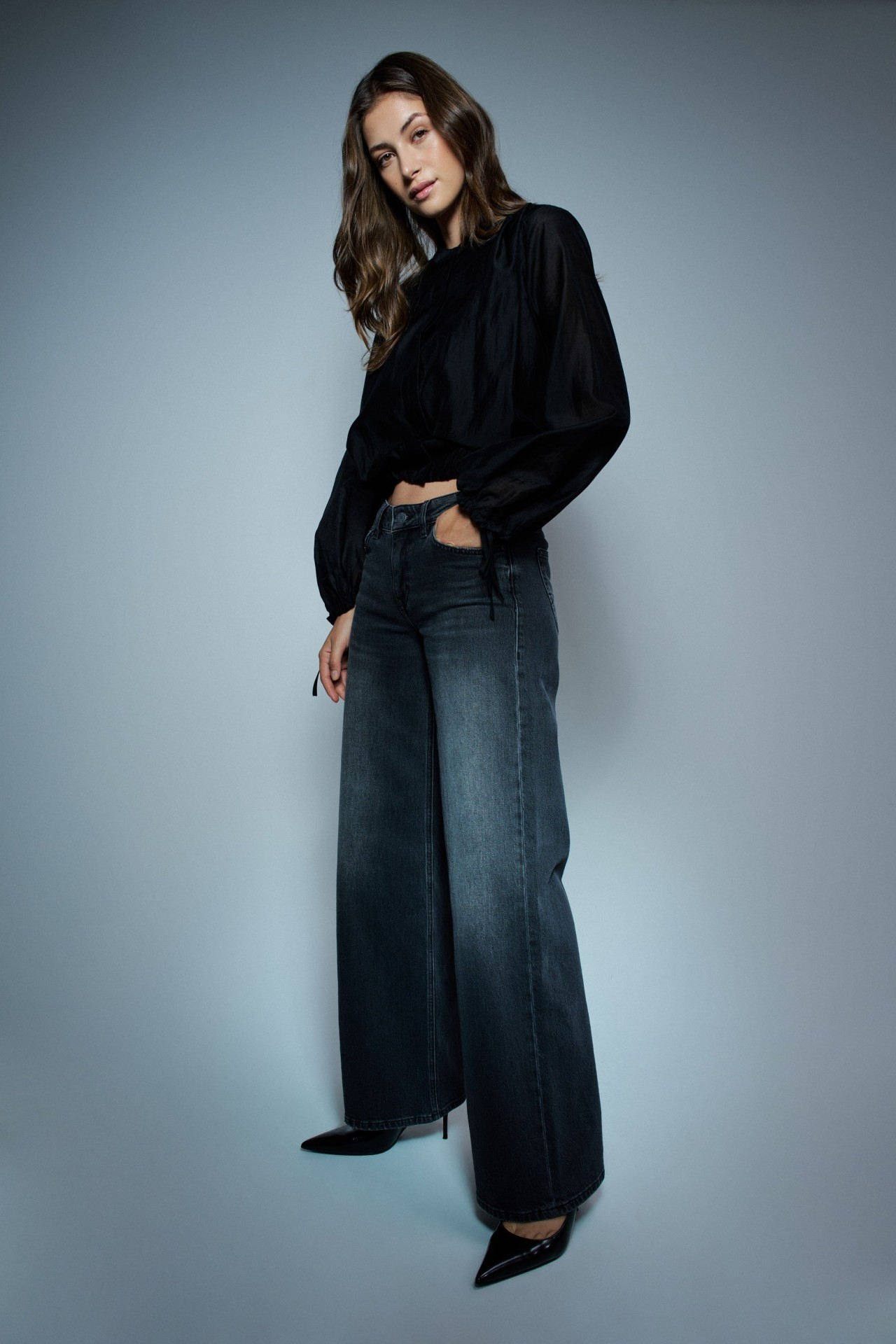 JEANS LOW RISE WIDE