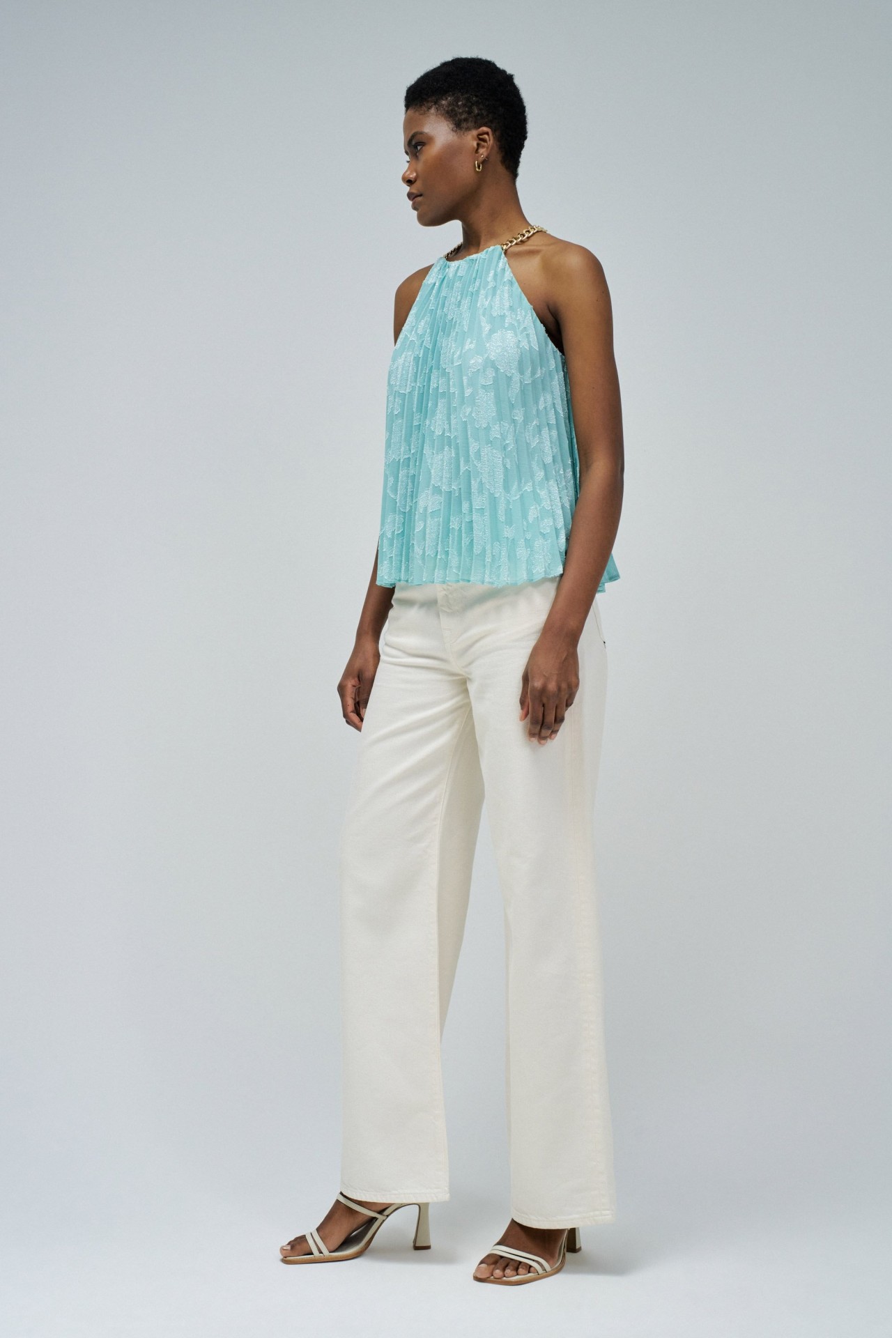 FAITH PUSH IN WIDE JEANS