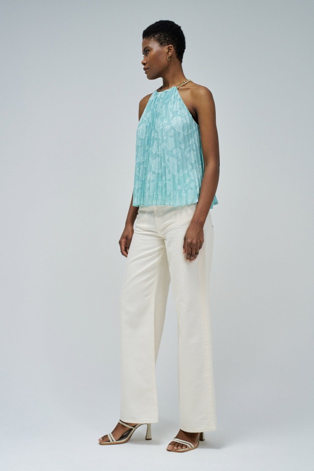 FAITH PUSH IN WIDE JEANS