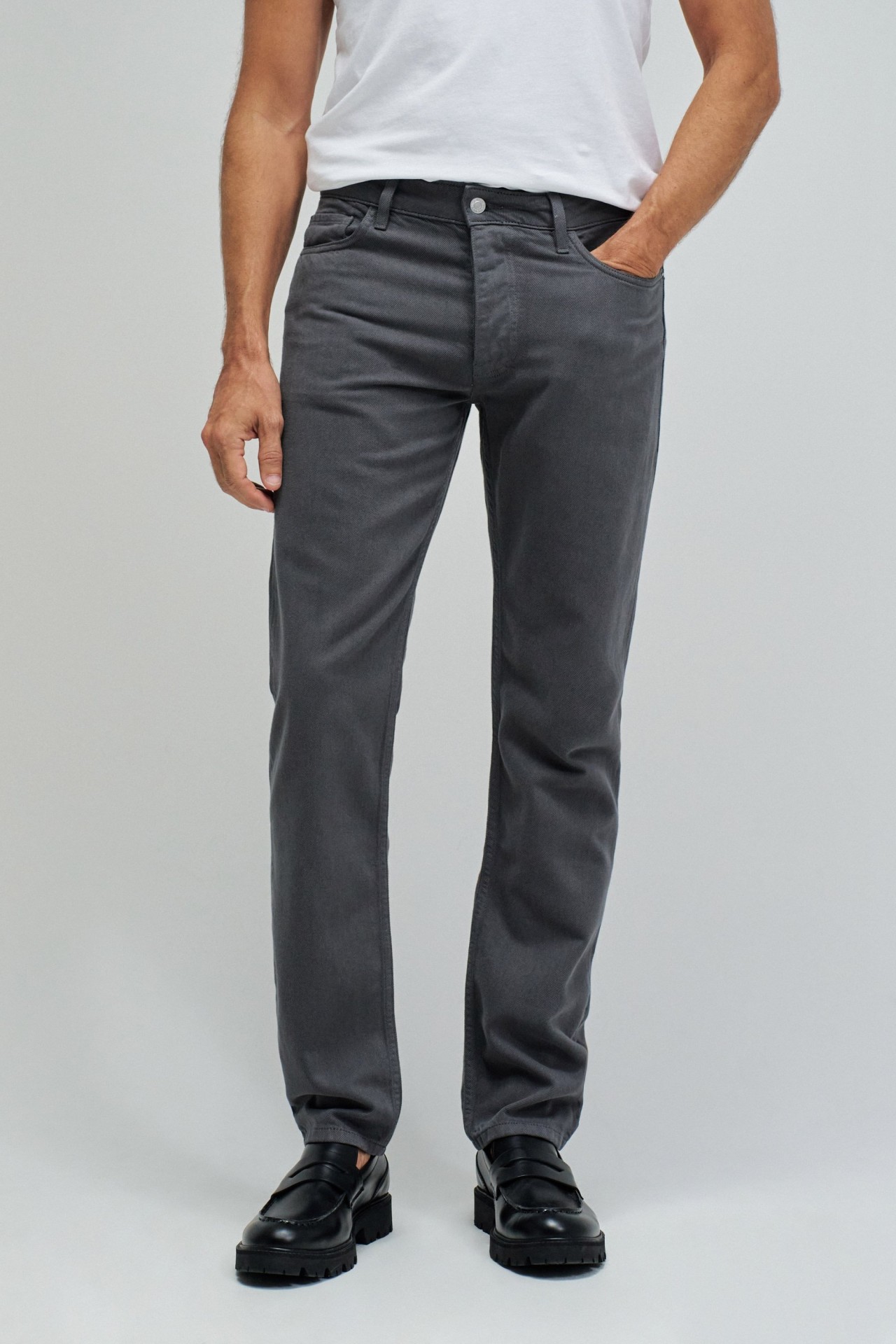 STRAIGHT FIT TROUSERS