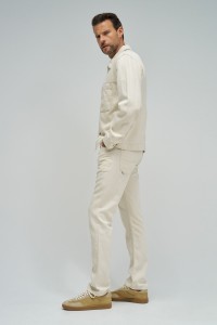OVERSHIRT MET LINNEN