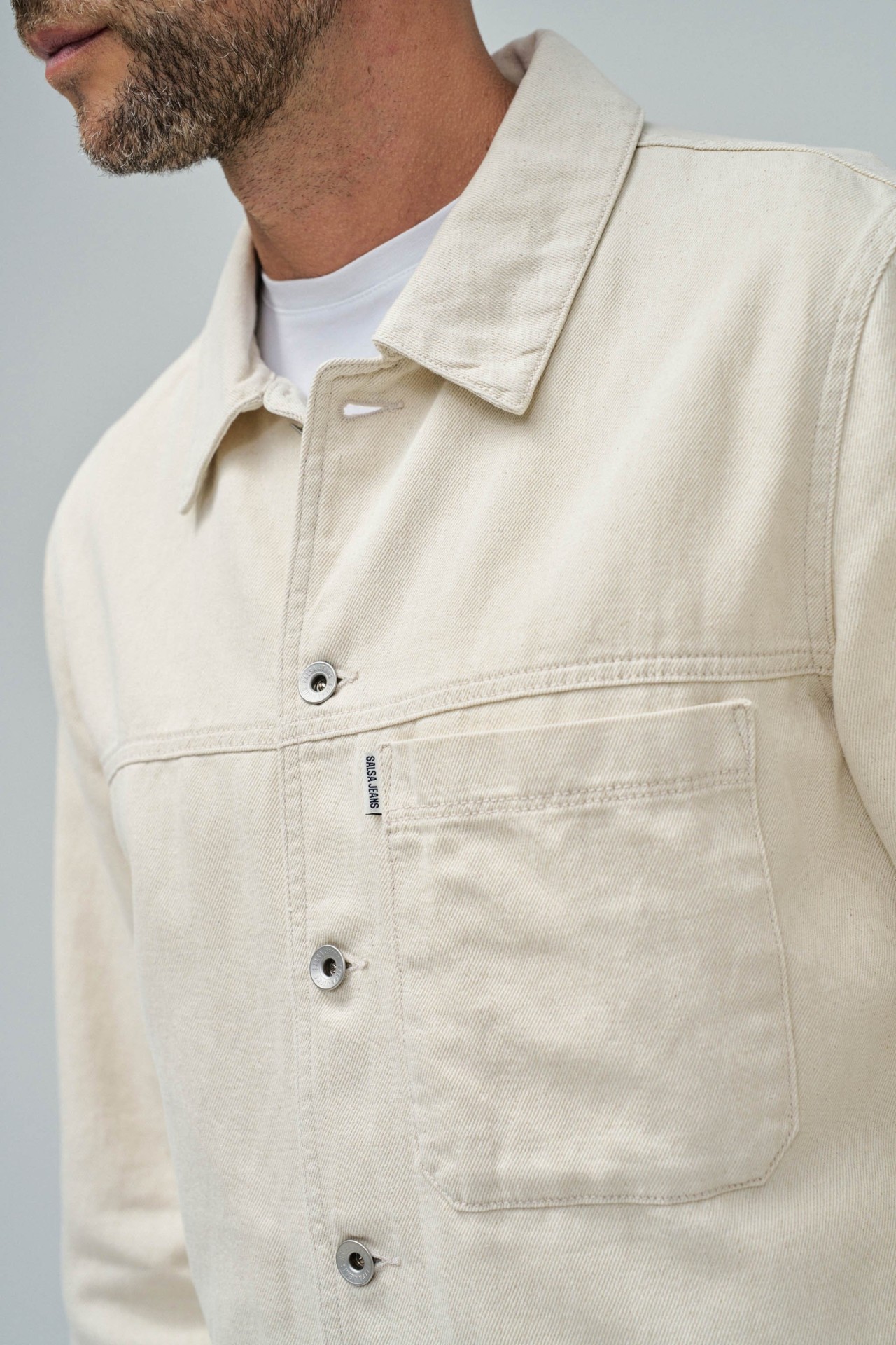 OVERSHIRT MET LINNEN