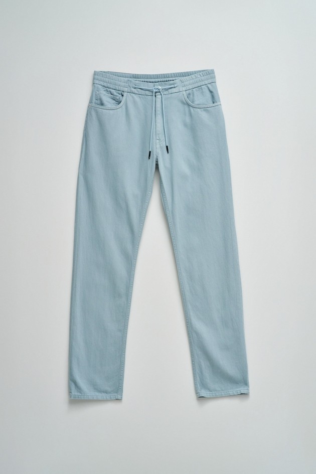 CALÇAS JOGGERS COM LINHO