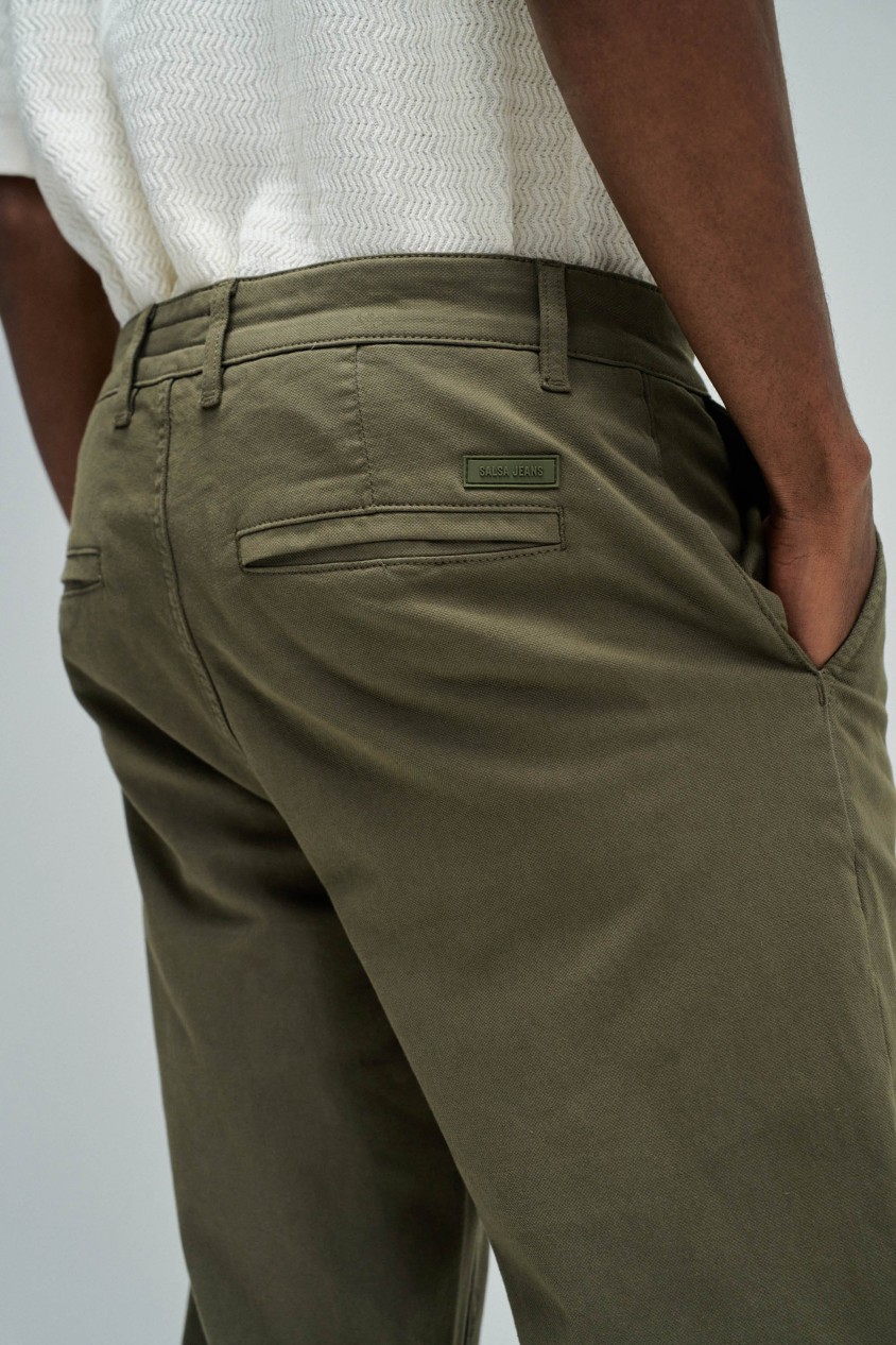 CHINO BROEK MET SLIM PIJP