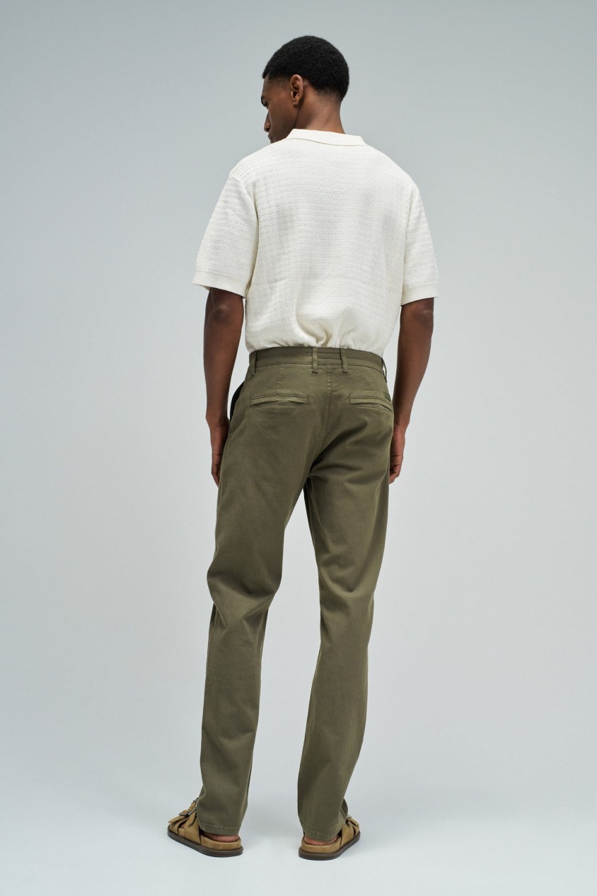 CHINO BROEK MET SLIM PIJP