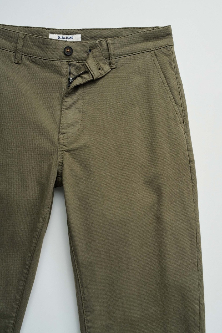 CHINO BROEK MET SLIM PIJP
