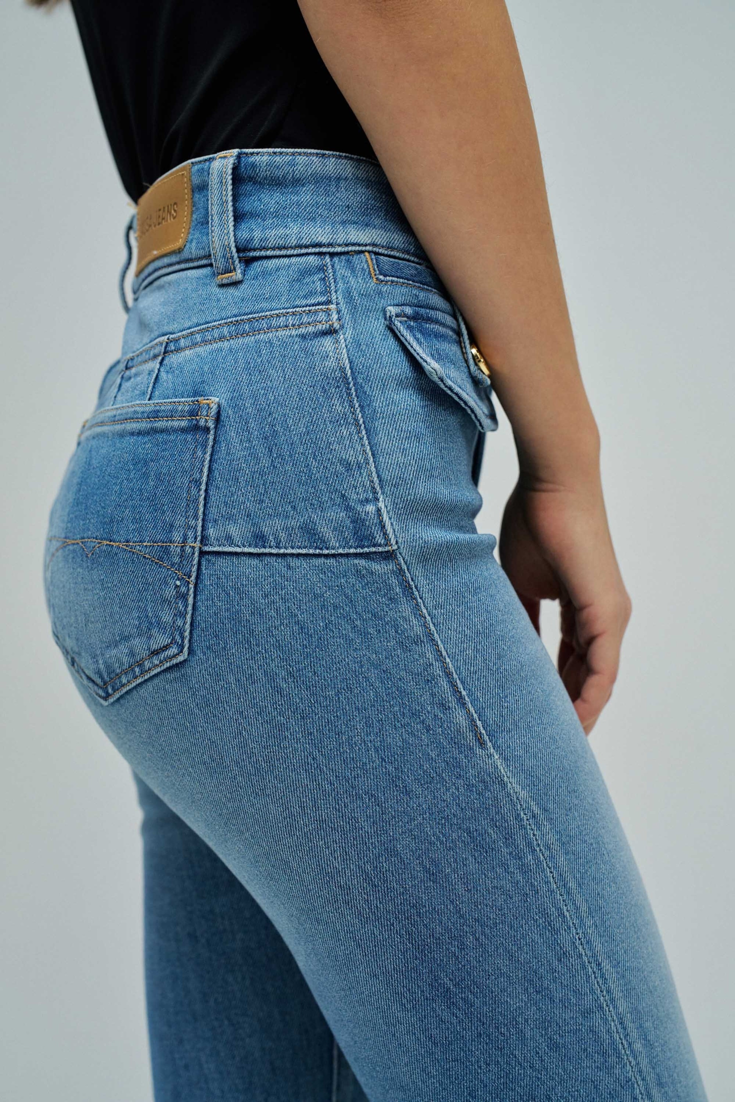 DESTINY PUSH UP BOOTCUT JEANS