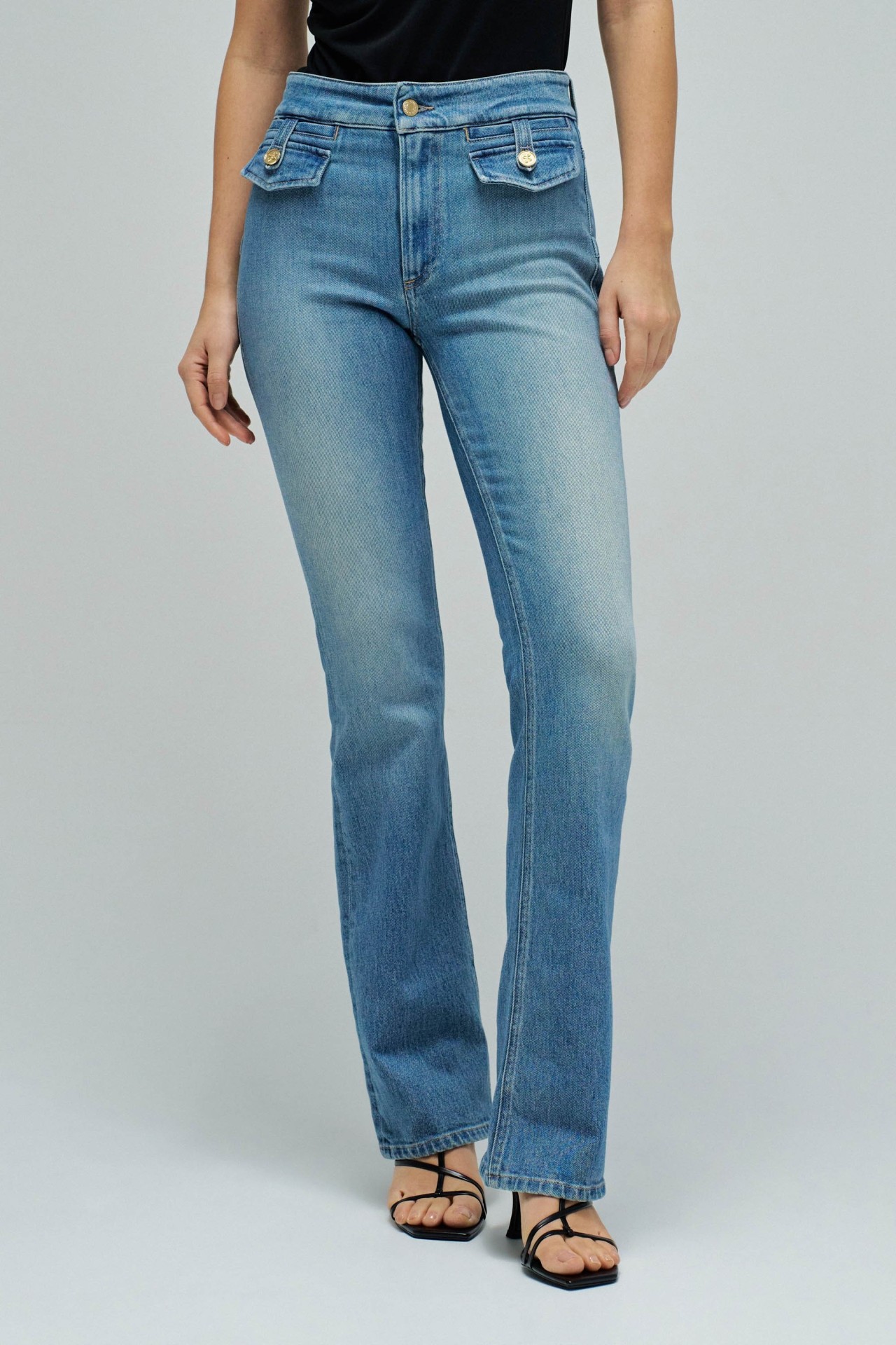 DESTINY PUSH UP BOOTCUT JEANS