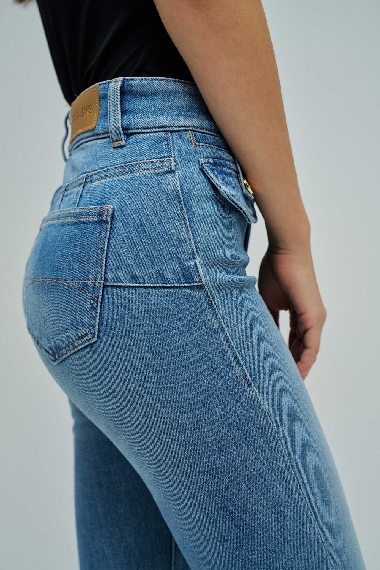 DESTINY PUSH UP BOOTCUT JEANS