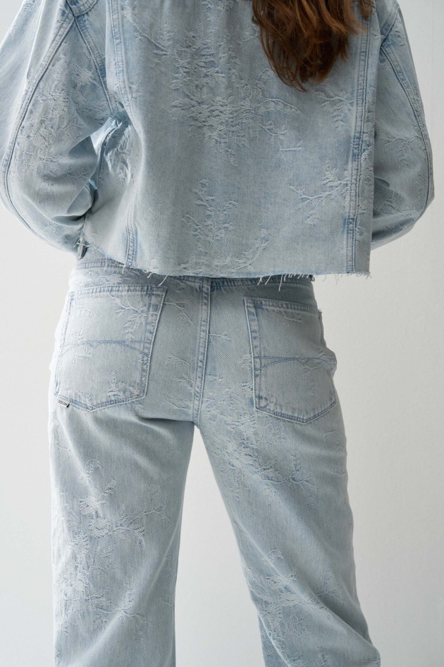 VAQUEROS STRAIGHT FIT CON JACQUARD