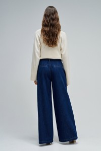 CAL�AS CHINO COM PERNA WIDE