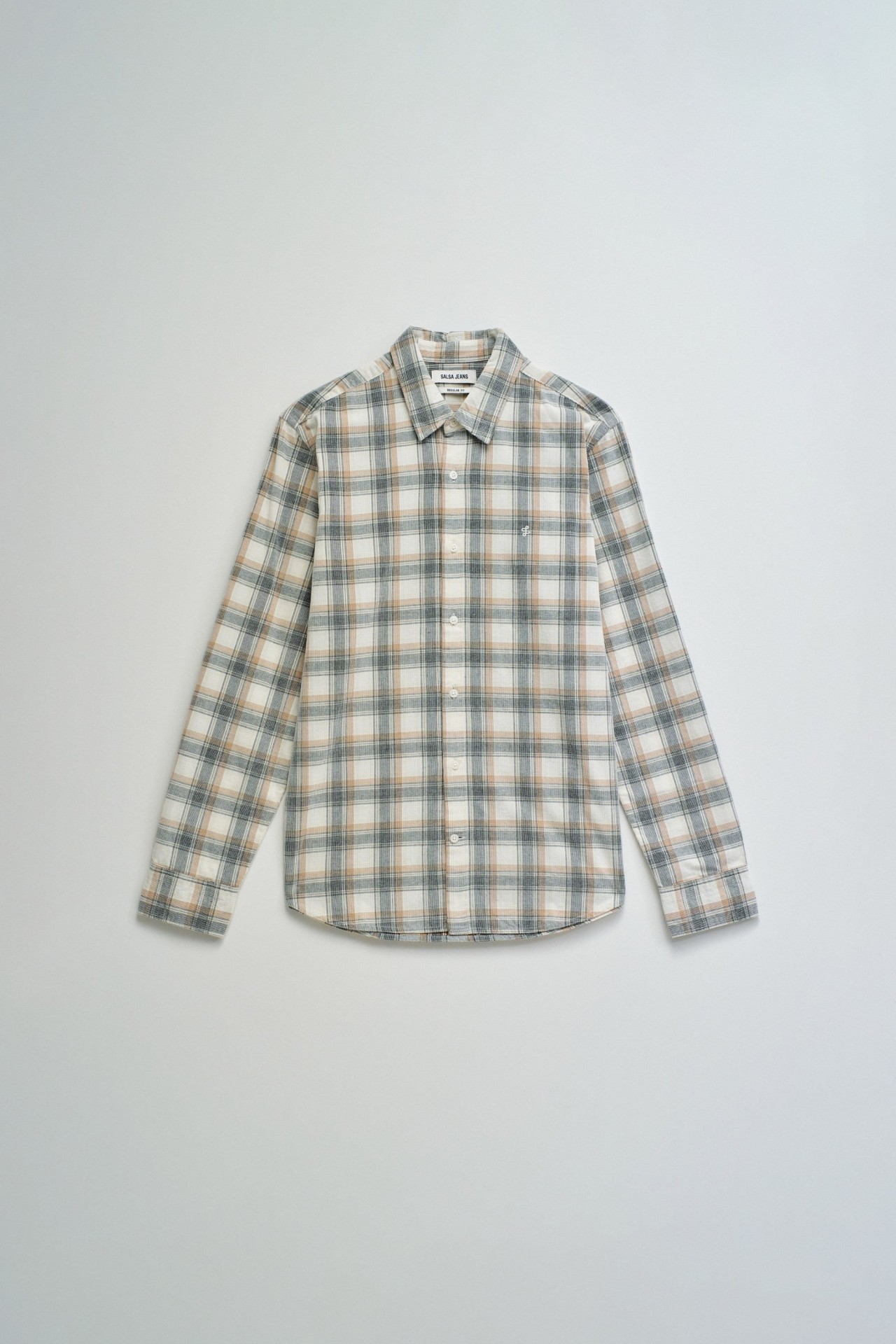 CAMISA DE BOMBAZINA XADREZ
