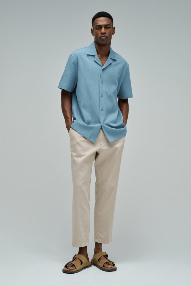 TEXTURED SHIRT