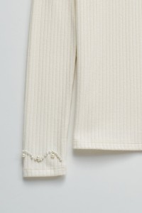 CAMISOLA DE MALHA CANELADA
