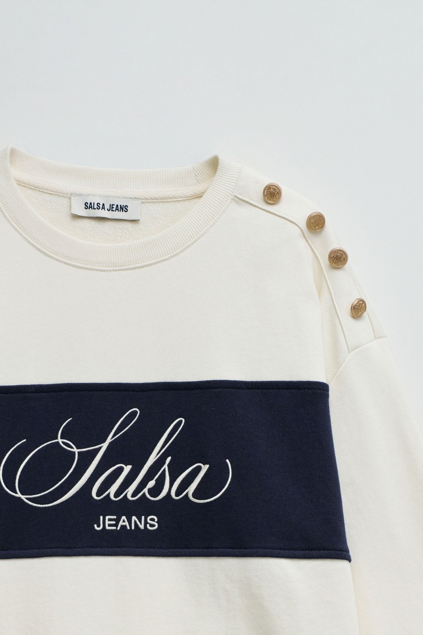 SWEATSHIRT COM BRANDING