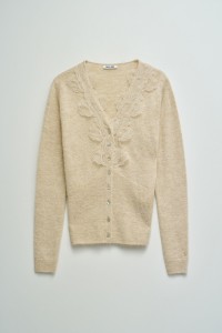 CARDIGAN COM RENDA