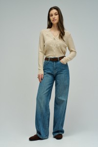 CARDIGAN COM RENDA