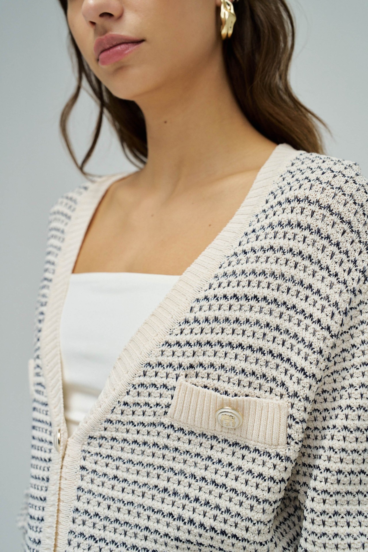 CARDIGAN TRICOTADO