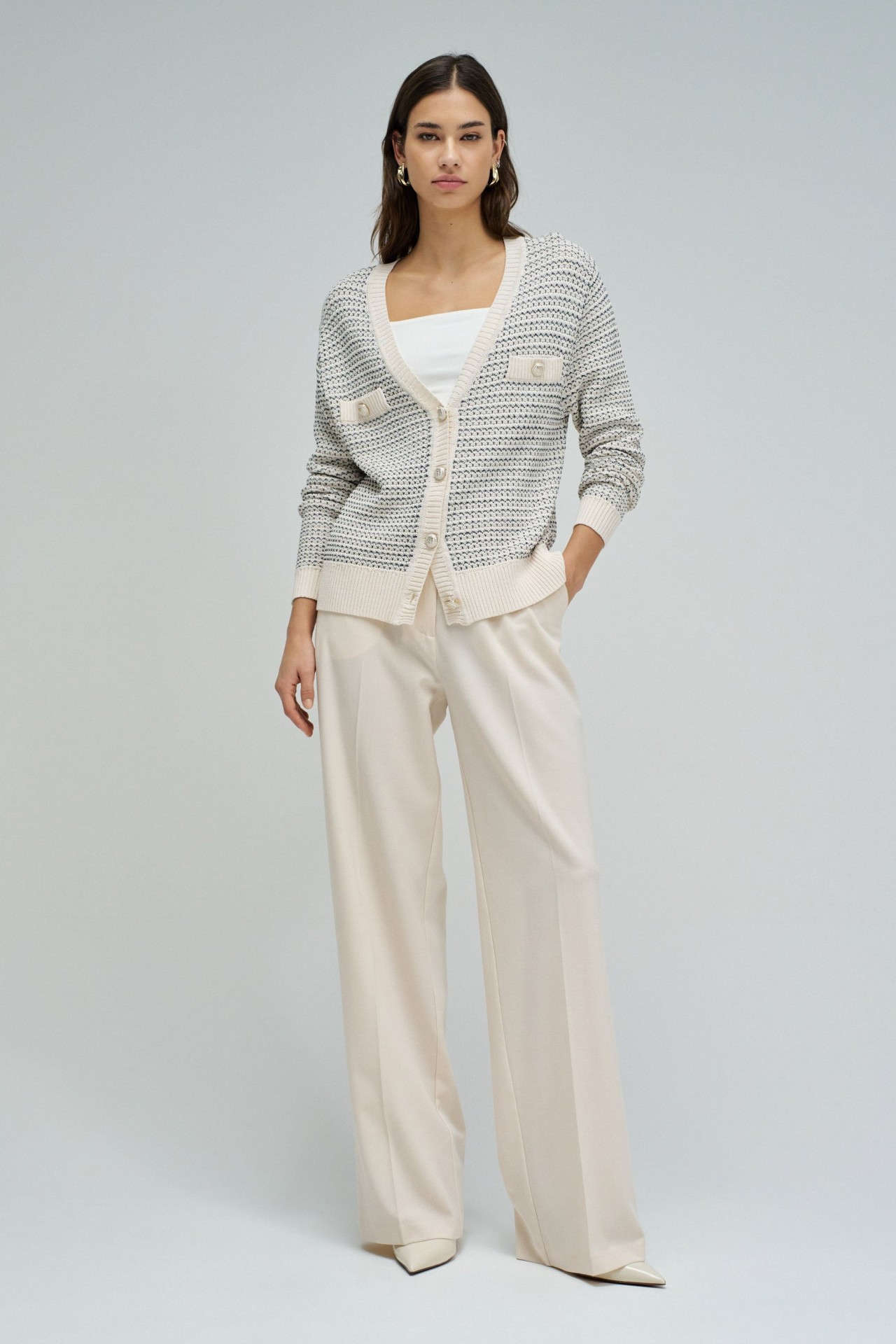 CARDIGAN TRICOTADO