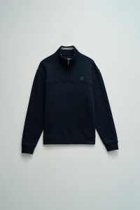 SWEATSHIRT COM MEIO FECHO