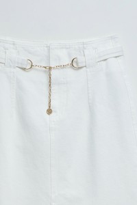 SAIA MIDI EM DENIM