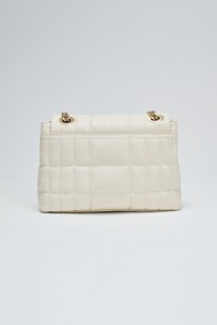 PADDED LEATHER EFECT BAG