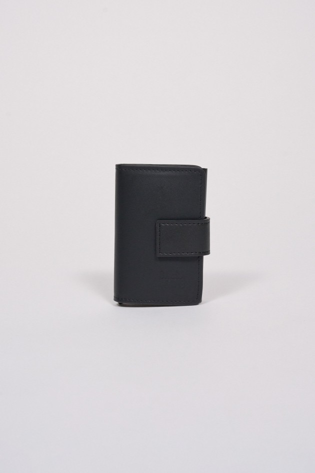 PORTA-MOEDAS R�GIDO EM PELE
