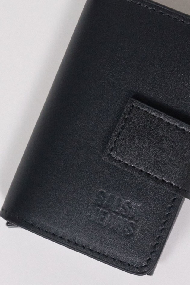 PORTA-MOEDAS R�GIDO EM PELE
