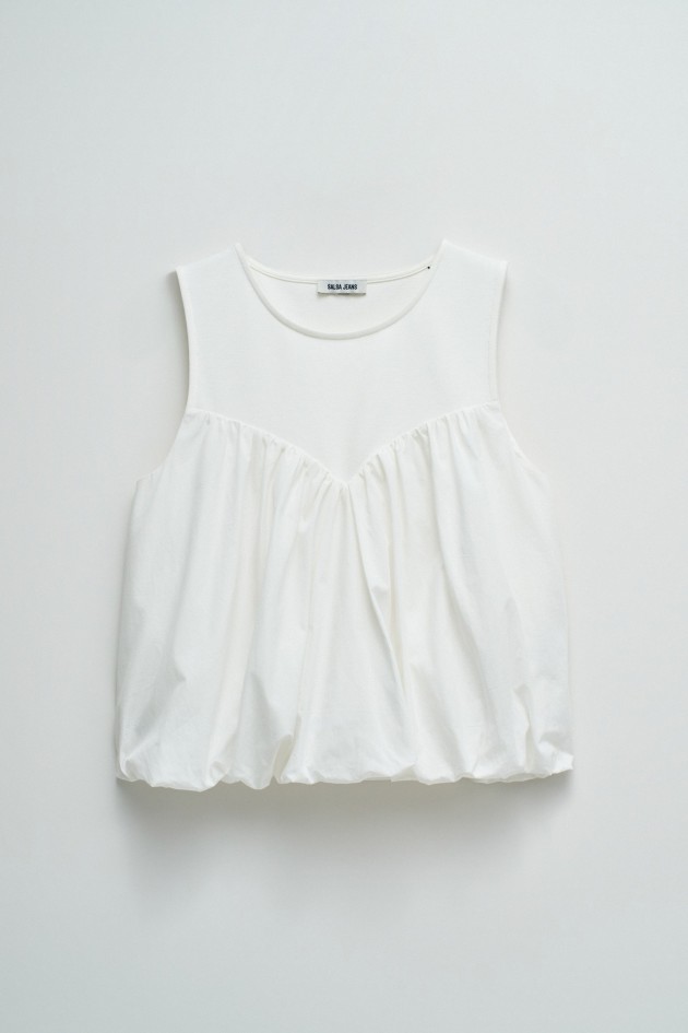 TOP AVEC EFFET COQUILLAGE