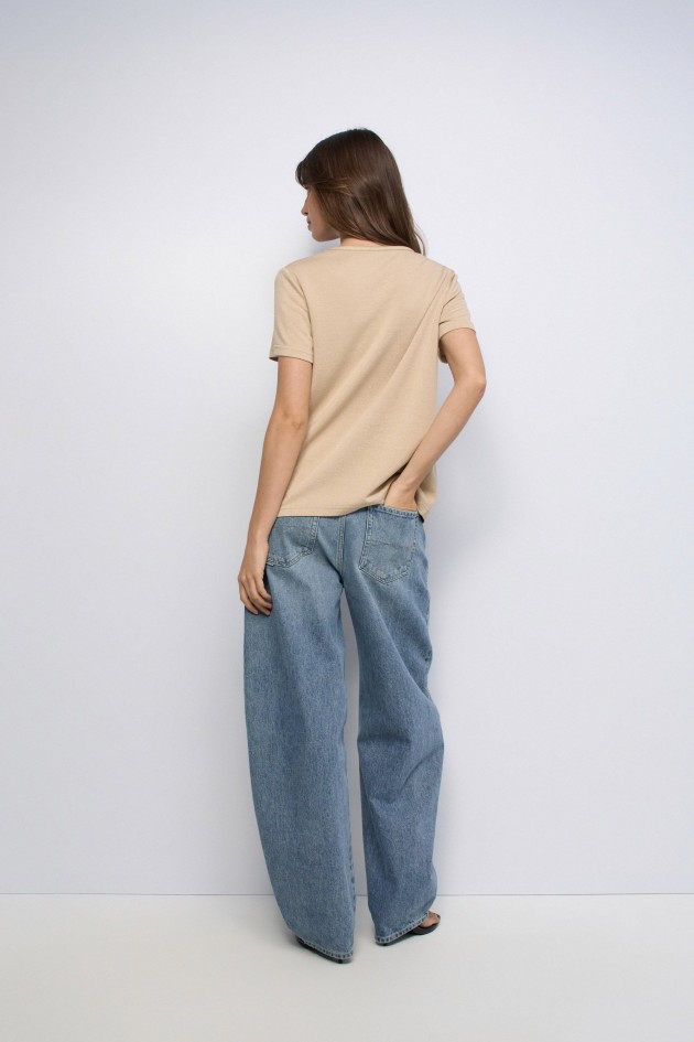 T-SHIRT MET LUREX