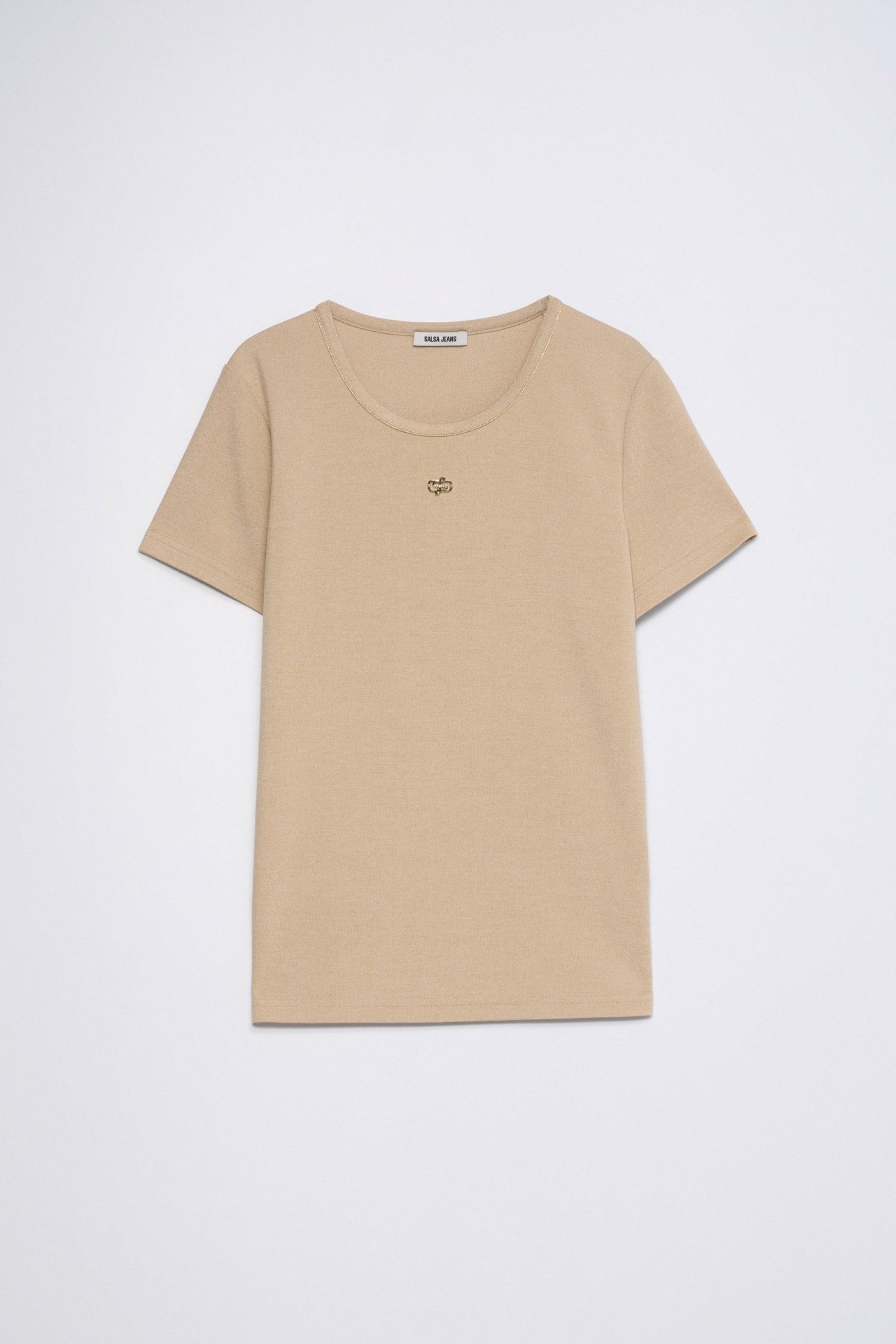T-SHIRT COM LUREX