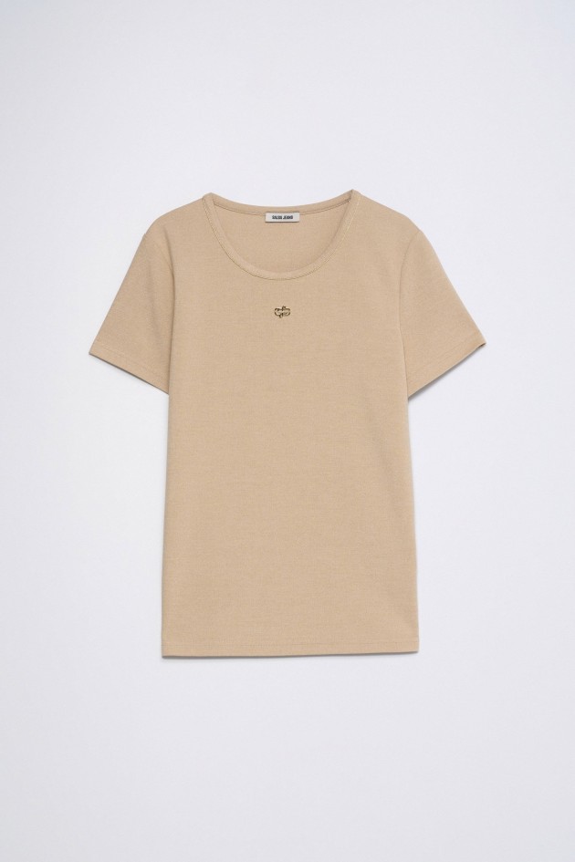 T-SHIRT MET LUREX
