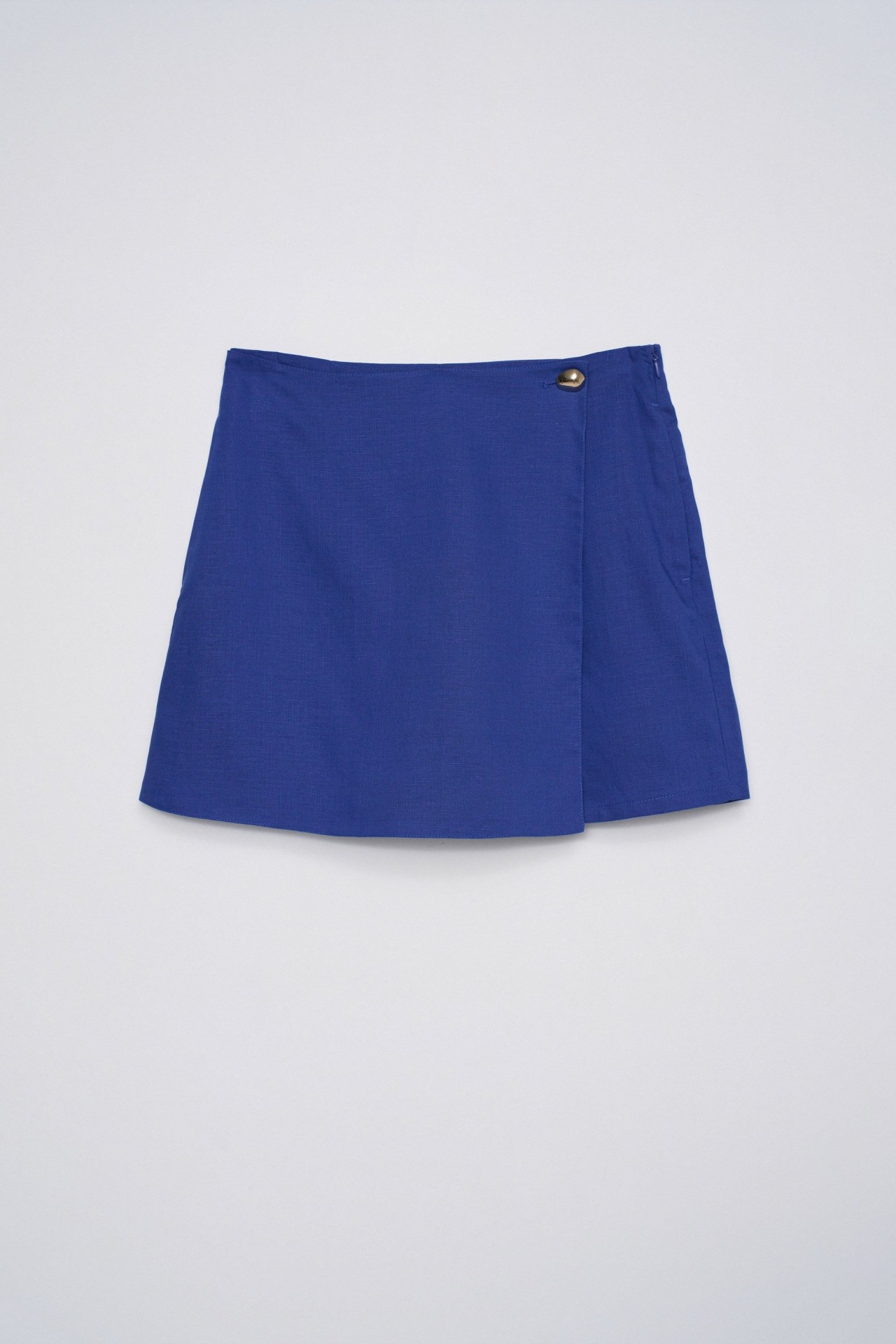 SKORT LIGHTDENIM COM LINHO