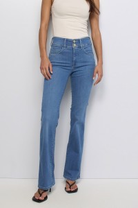 JEANS SECRET PUSH IN BOOTCUT SOFT TOUCH JEANS SECRET PUSH IN BOOTCUT SOFT TOUCH