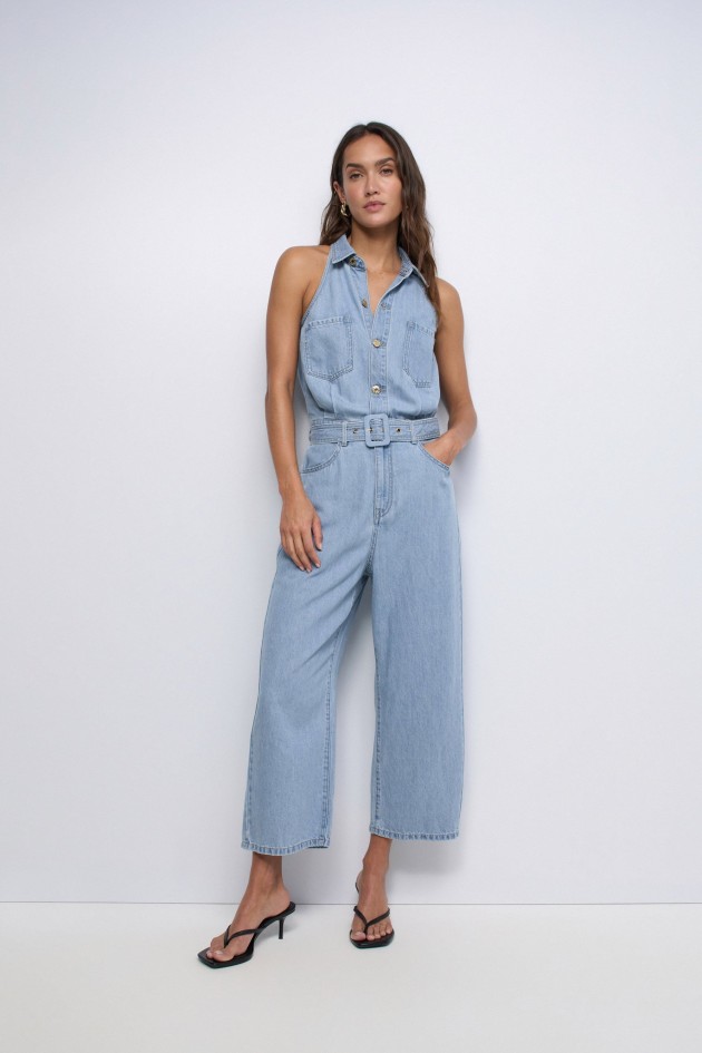 LIGHTDENIM JUMPSUIT
