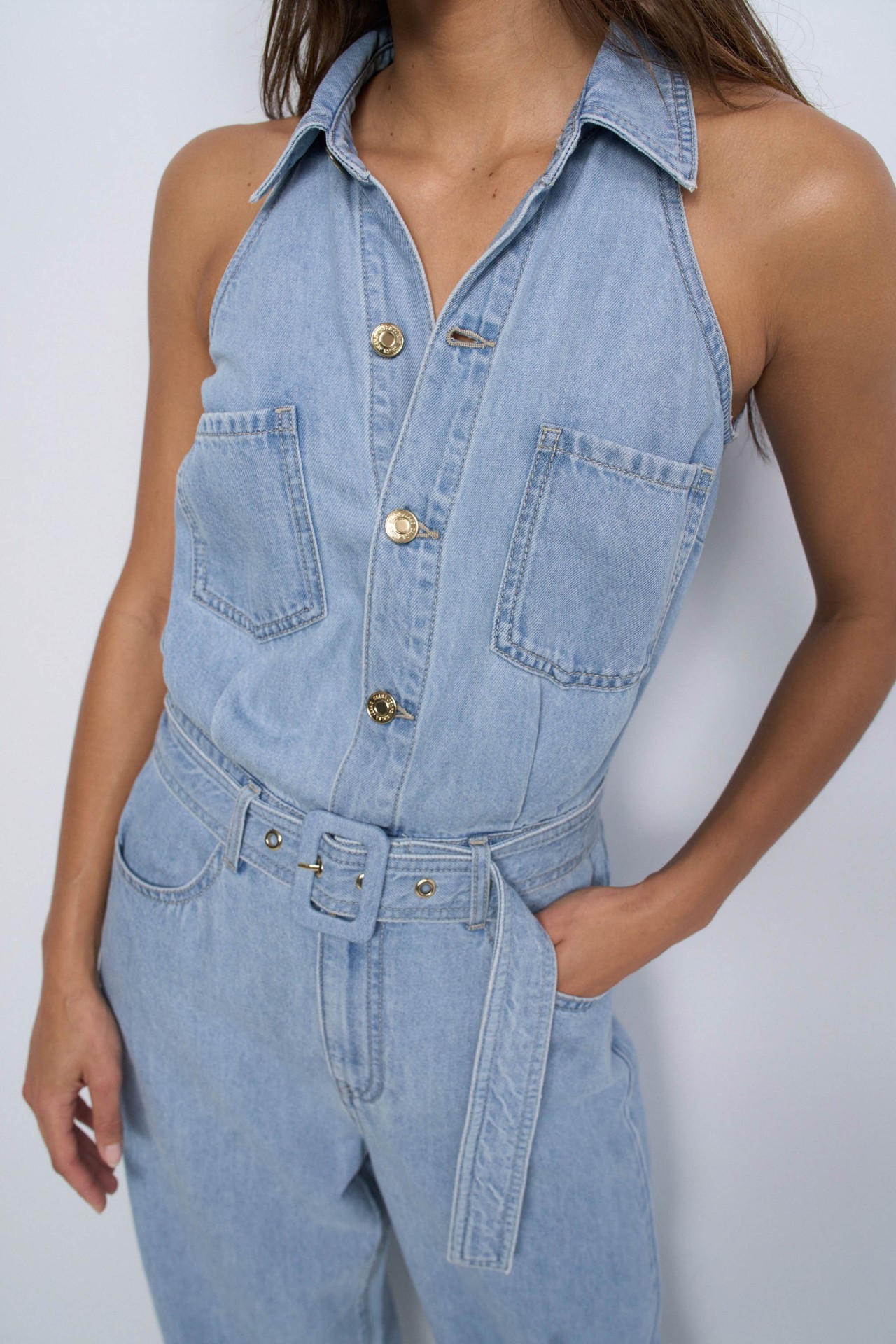 COMBINAISON EN LIGHTDENIM