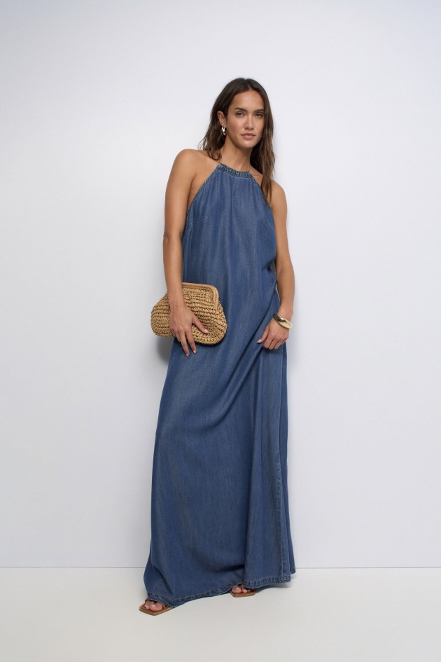 VESTIDO EM LIGHTDENIM