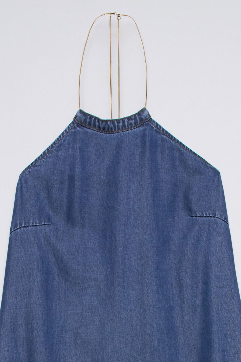 KLEID AUS LIGHTDENIM